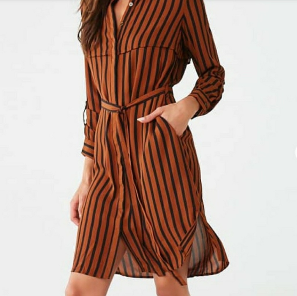 F21 Striped Dress